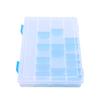 Fishing Tackle Tray Plastic Clear Lightweight Fishing Tackle Storage Box with Inserts for Fishhook