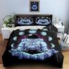 Meditative astronaut artwork Bedding Duvet cover sets Duvet covers Pillowcases gifts (1 * Duvet Cover 2 * Pillowcases, without duvet insert)