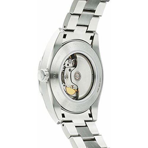 Tissot Gentleman Automatic Powermatic 80 Watch with Silicon Bracelet, T1274071105100, Men's, Black Dial