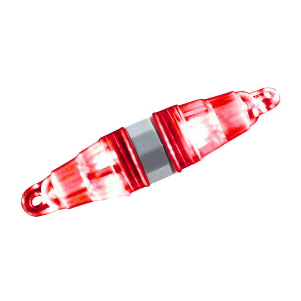 3Inch Underwater Light Energy Saving Double Head LED Light Attractive Light Bait Lamp Waterproof Fishing Flashing Light