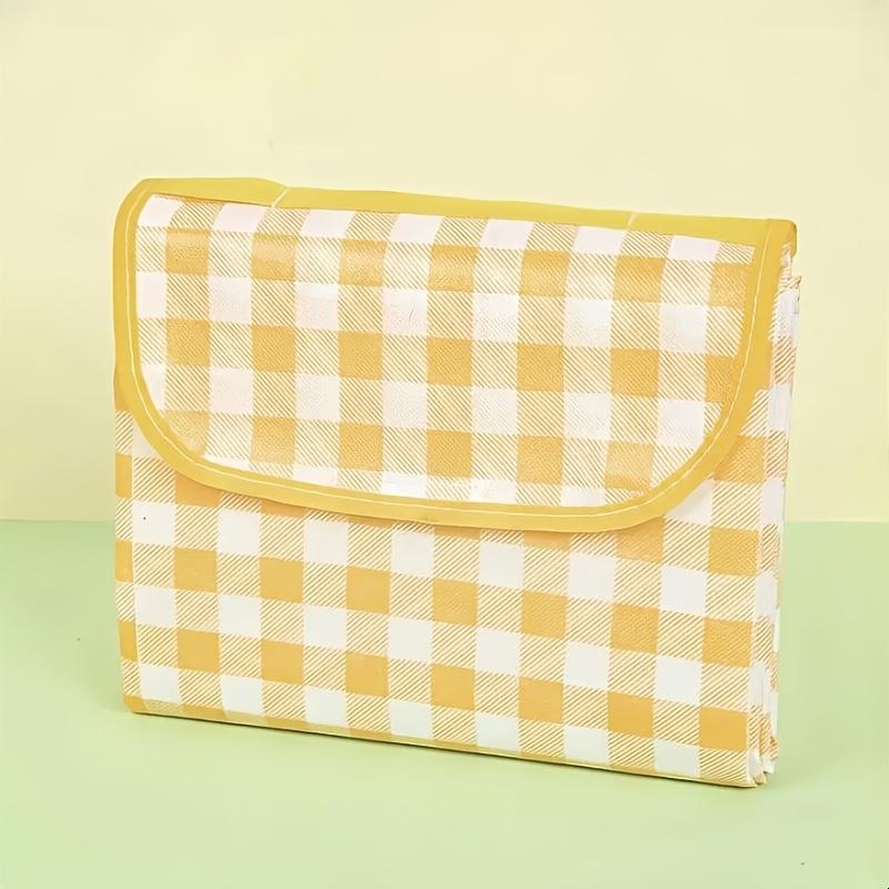 1pc High Quality Picnic Blanket - Durable, Foldable, Lightweight for Spring Outings, Beach & Camping, Resistant To Tears/Beach/Indoor Use
