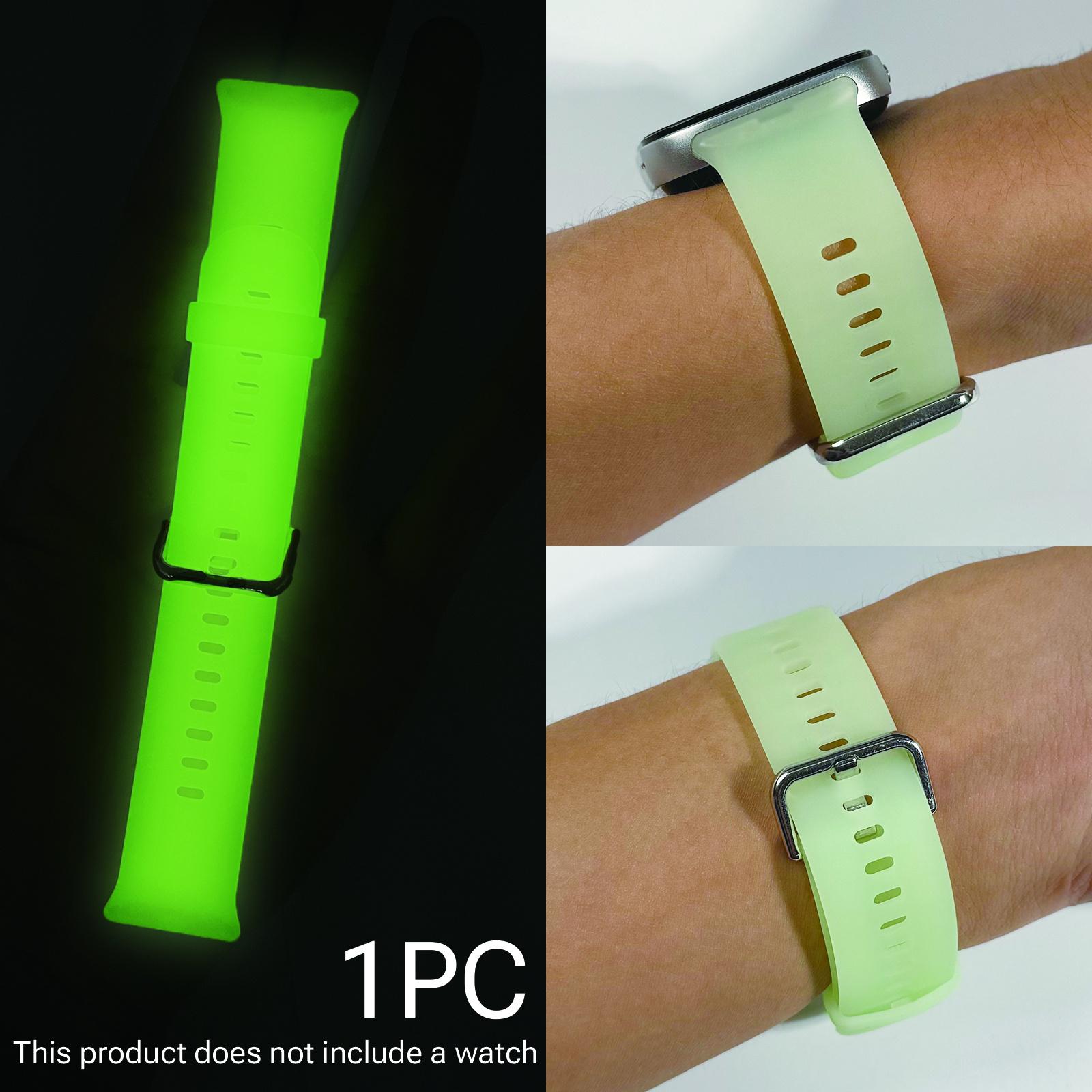 

Fluorescent Watch Strap For Huawei Fit3/Fit4/4 Pro Luminous Band for Sports and Business Use - Sleek & Stylish Desig FOR HUAWEI FIT4 зелений