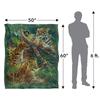 JQ Licensing Jmm-Jp Silky Jungle Cat Supersoft Blanket