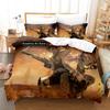 3D Game Garena Free Fire Bedding Set Quilt Cover Bed Cover with Pillowcase Twin Single Queen King Size Boys Adult Home Textile