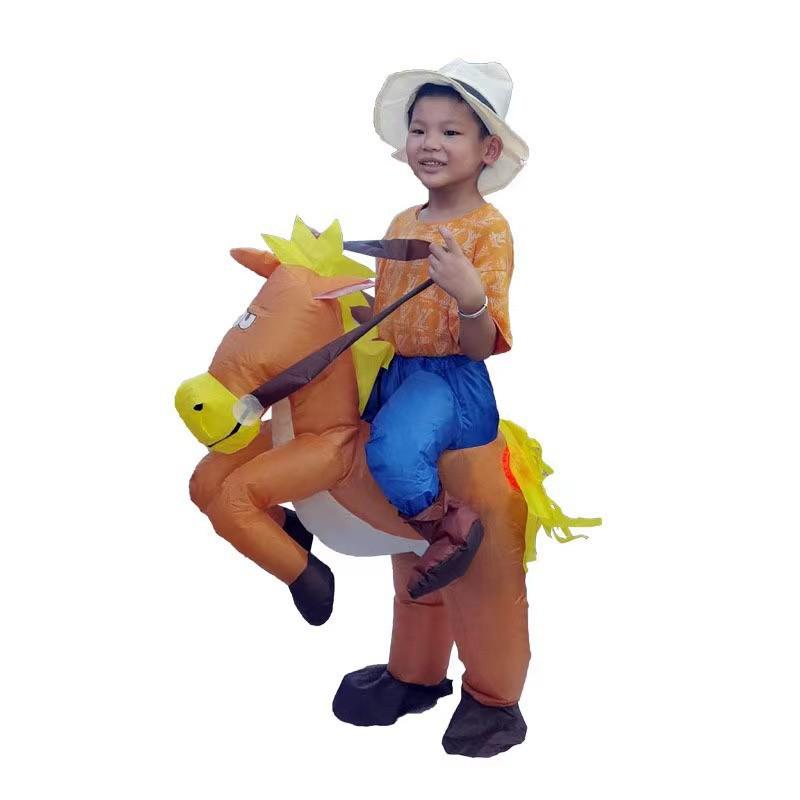 Adult Inflatable Horse Costume for Cosplay, Role Play, and Party Parades