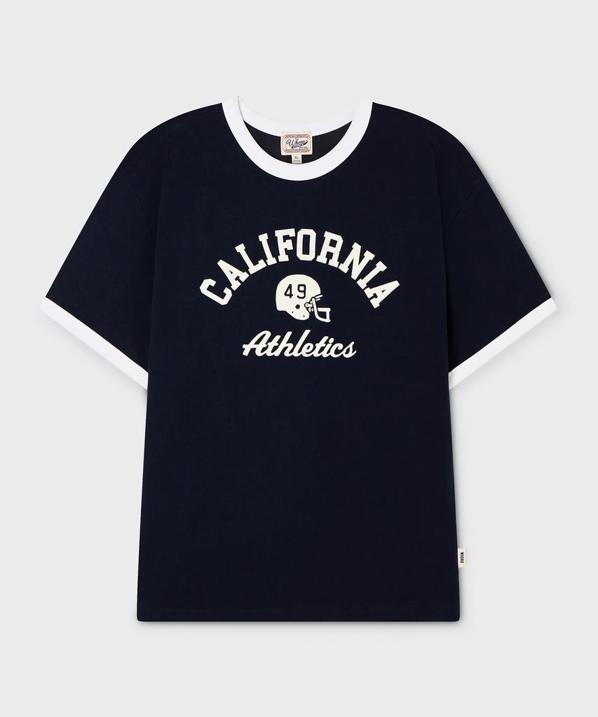 WHO.A.U Campus Ringer T-Shirt / Whrag2424U
