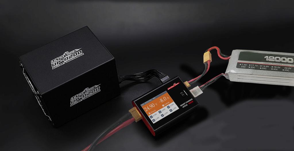 UP-D200 External Discharger 200W 15A – For UP616 Charger – Efficient and Safe Battery Management