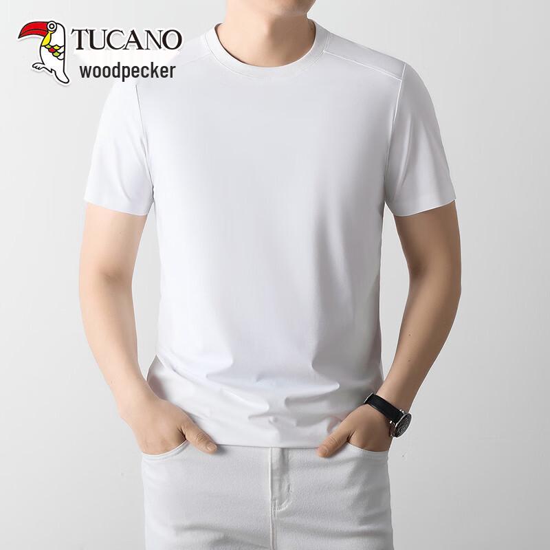 TUCANO Men's Slim Fit Cooling Crew Neck T-Shirt