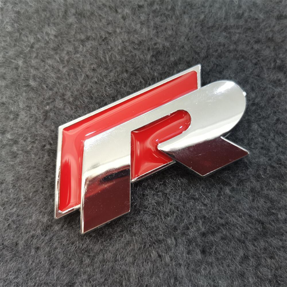 Volkswagen R-line Performance Cars Metall Heckklappen Karosserieaufkleber