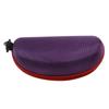 Portable EVA Glasses Case with Carabiner Hook Colorful Sunglasses Hard Cases Zipper Eyeglasses Protector Box Eyewear Accessories