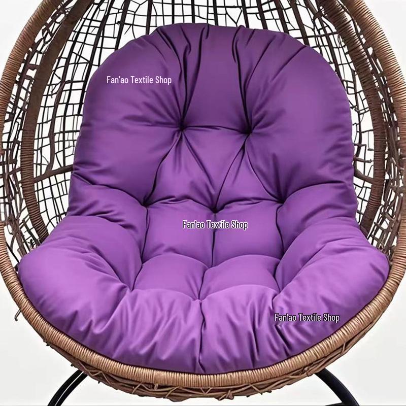 

Утолщенная водонепроницаемая подушка для сиденья и спинки подвесной корзины для улицы для качелей, люльки, кресла-качалки Thickened: 120x80cm