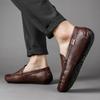 Luxury Penny Loafers Men Casual Shoes Zapatos De Hombre Leather Male Shoes Adult Mens Driving Moccasin Soft Slip On Flats 2024
