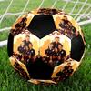 THE ROOKIE Indoor Soccer Ball Colorful Machine Stitched PVC Size 5 Team Training Competition Ready Durable High-Bounce Cool Sports Gift