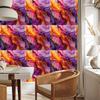 Ink Violet, Red and Purple Wallpaper for Living Room and Bedroom 50x1000