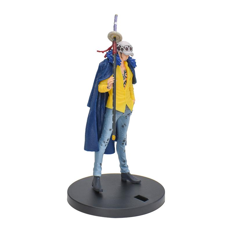 18Cm/7.1Nch Anime Figure One Piece Dxf Wano Country Trafalgar Law Pvc Collection Model Dolls Toy For Gift 18Cm
