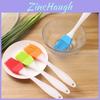 High Quality Silicone Spatula And Barbeque Oil Brush Cooking And Baking Tool Set
