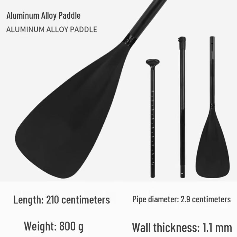 Huahhengzhen Portable 3-Section Aluminum Alloy SUP Paddle