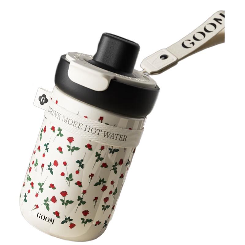 GOOM Lucky Butterfly Series 450ml Dual-Use Insulated Bottle