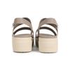 Crocs Brooklyn Thick Sole Sandals Women's Gray