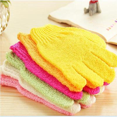 Bath Gloves Exfoliating Shower Mitts Spa Body Massage Cleaning Scrubber High Quality
