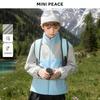 MiniPeace Kids' Hooded Casual Jacket
