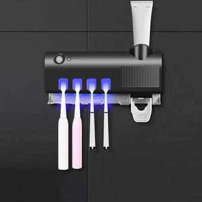 UV-Zahnbürstenhalter mit 1200 mAh Akku, intelligente Induktions-Zahnbürstenhalterung, USB-Aufladung