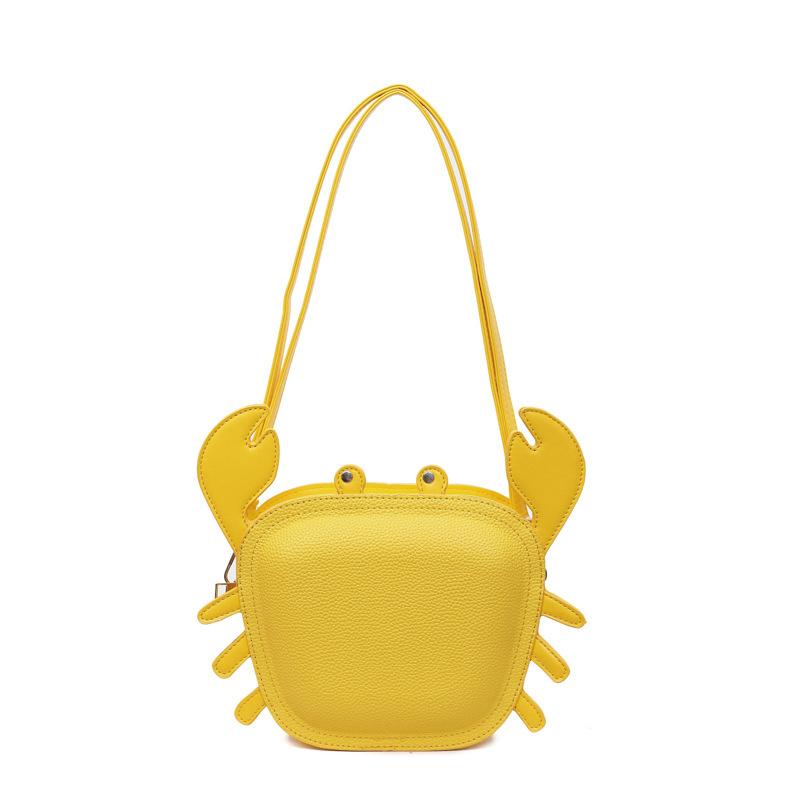 

Niche Design Irregular Bag for Women New Creative Street Style Crab Bag Ins Style Personality Street Small Square Bag
