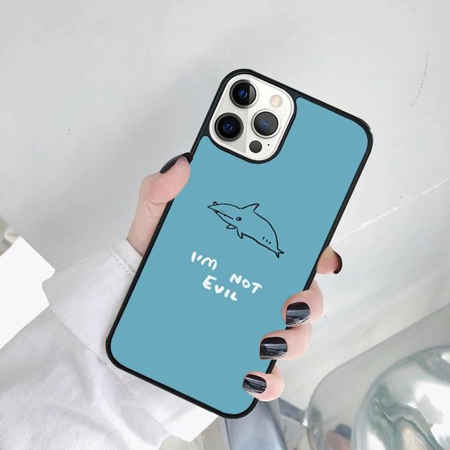 Love Shark Phone Case Cover For iPhone 17 Air 15 Pro MAX 16 Plus 14 12 11 13 coque