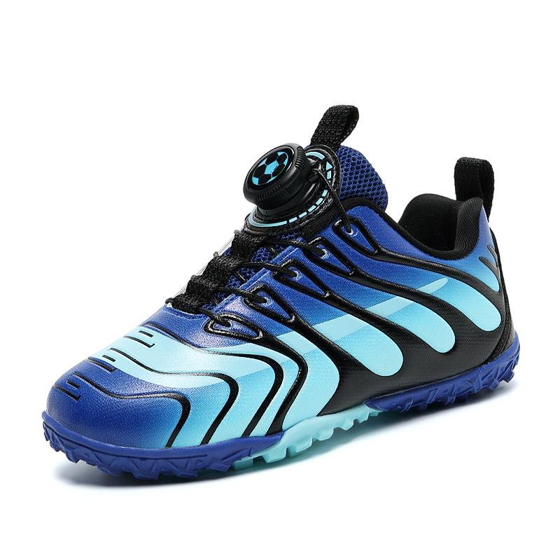 

Детские футбольные бутсы для газона Детские бутсы для тренировок на траве Футбольные бутсы для мальчиков и девочек Профессиональные футбольные бутсы в помещении Нескользящие уличные футбольные бутсы для футбола Soocer 31 синий