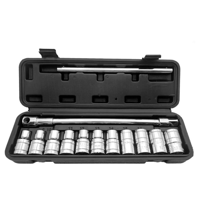13-Piece Auto Repair T-Socket & Ratchet Wrench Set