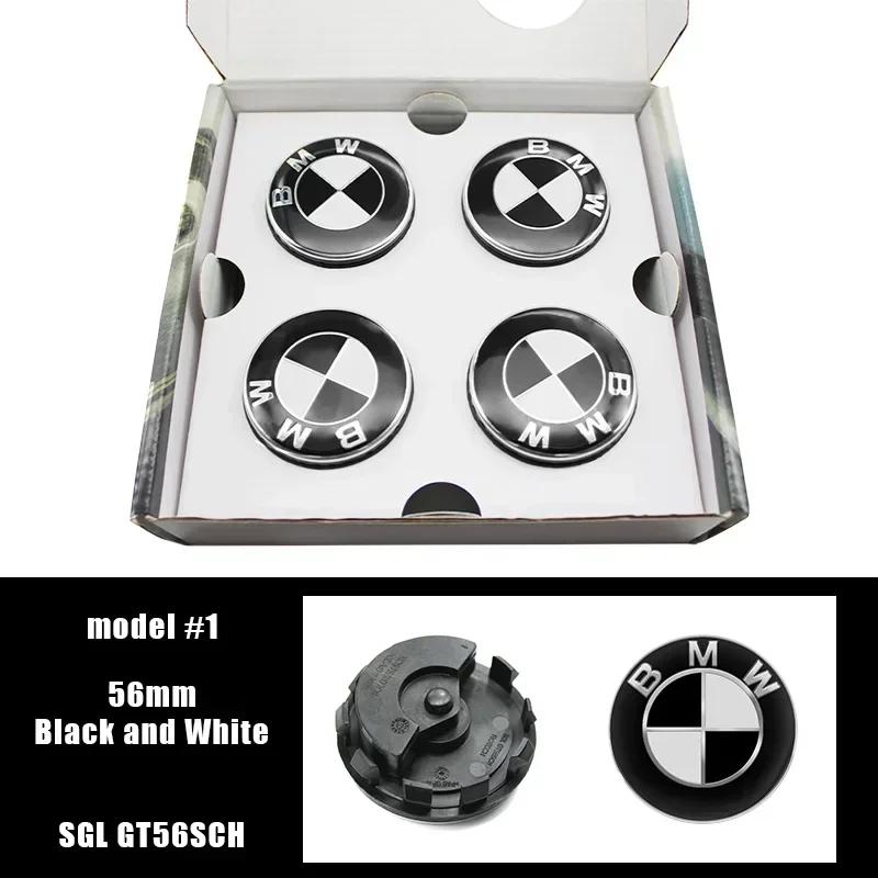 Nové 4 ks 56mm 68mm Plovoucí středové krytky kol Pro BMW G11 G12 G30 G31 G32 G38 G01 G08 G02 G05 F45 F46 F52 F48 F49 F39 Auto Ac