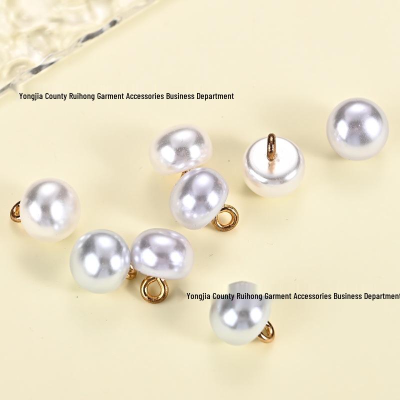 

Colorful Pearl & Mushroom Shank Buttons for Knitwear & Wedding Dress