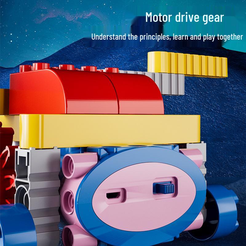 Large Electric Particle Building Blocks: Educational Handmade Toys for Primary Students' Robot Mechanism Training.