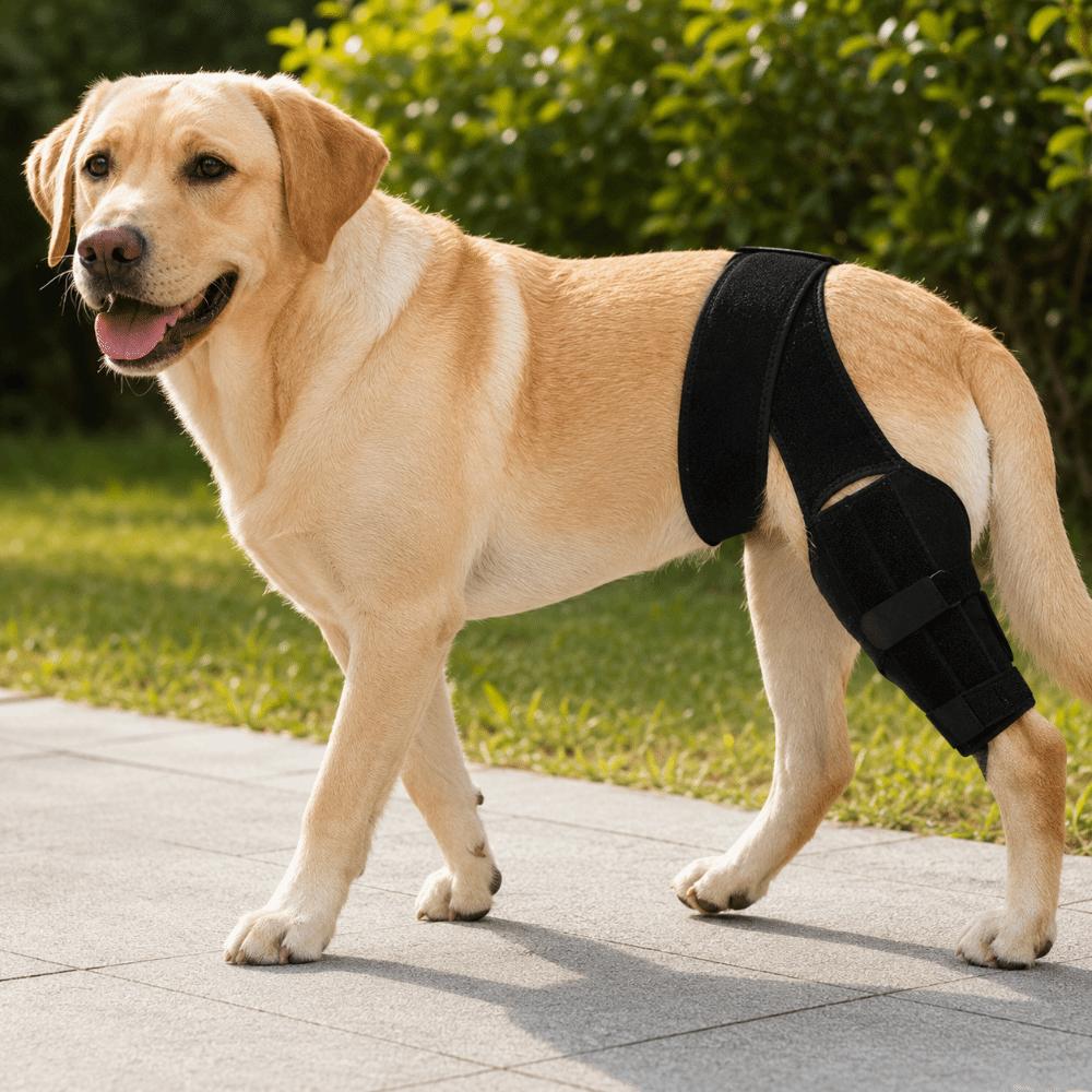 Breathable Pet Leg Support Adjustable Leg Fixation Strap Pet Recovery Bandage Leg Injury Care