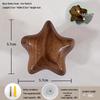 Solid Wood Moon, Star & Cloud Coat Hook for Hallway or Bedroom