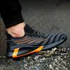 Men's Safety Shoes Work Safety Shoes Breathable Anti-Puncture Protective Shoes Lightweight Sneakers Lace-up Indestructible Boots