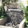 Cascada para Piscina con LEDs Acero Inoxidable 110 cm