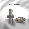 Male Connector 8Mm Male Thread Quick Connect Valve Pcp Filling With Valve M10X1 1/8Npt 1/8Bspp For High-Pressure Pumps
