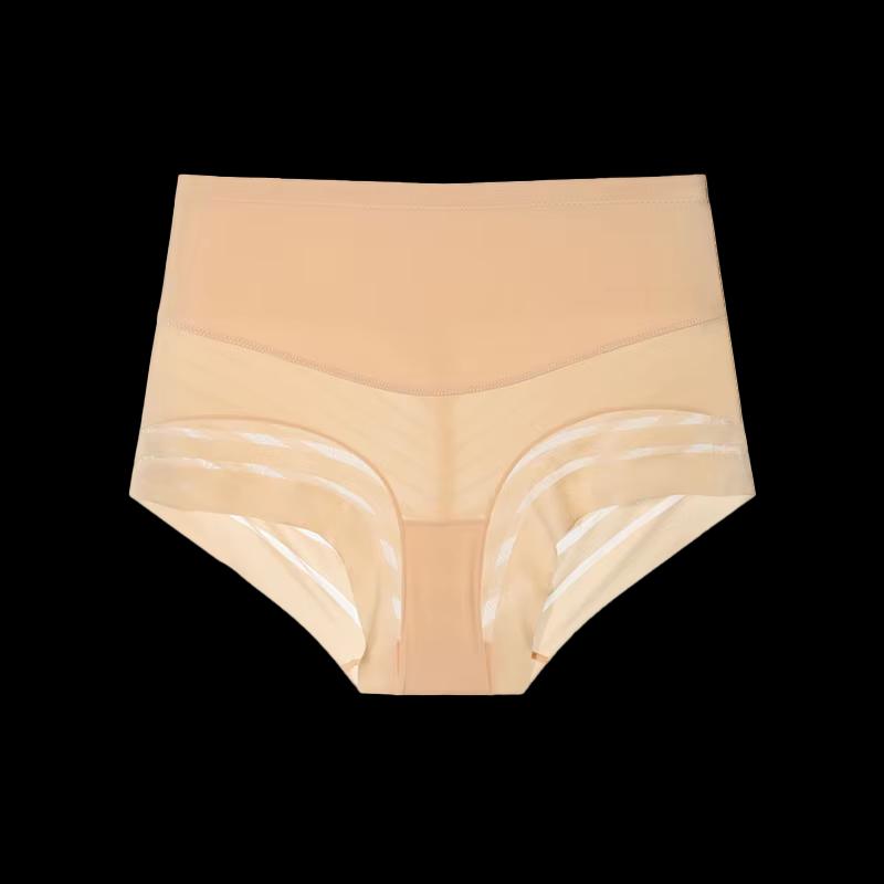 

Женское нижнее белье средней талии для похудения и коррекции живота, утягивающие трусы, утягивающие трусы, бесшовные утягивающие трусы XXL бежевый