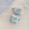Summer Small Flowers Are Suitable for Airpodspro1 Apple Earphone Cover Airpods111111 Generation Integrated Pro1 Soft