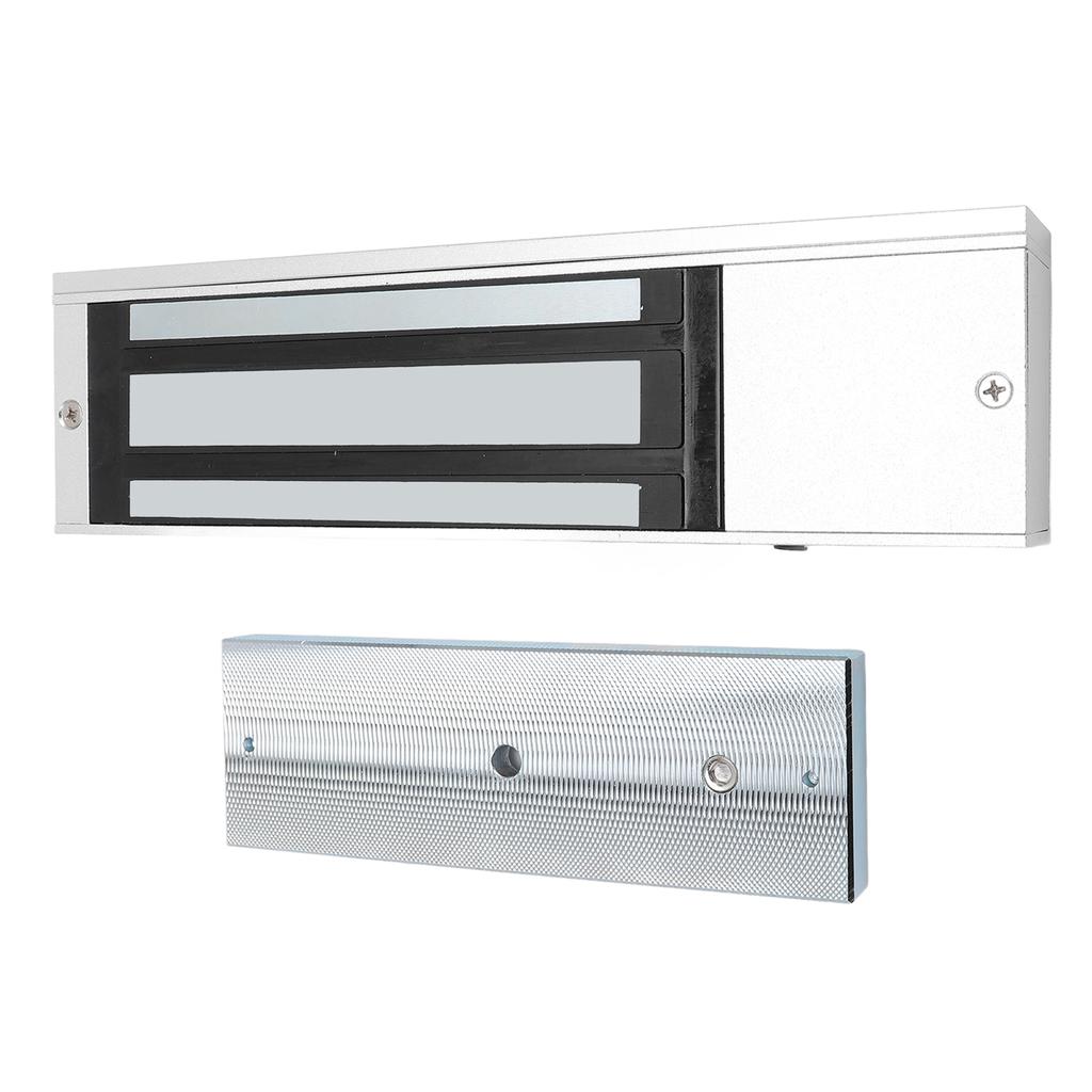 Electric Magnetic Lock 1200LBS Holding Force 12V Fail Safe NC Mode Electromagnet Lock Single Door Access Control System for Metal Wood Glass Doors