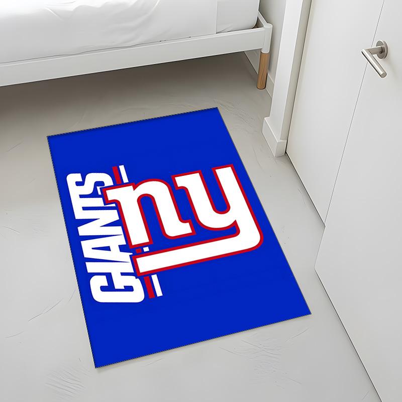 New York Giants (28) Rug Suitable For Living Rooms Bedrooms Computer Rooms Dining Areas And Placement Under Tables And Chairs Also An Ideal Choice For