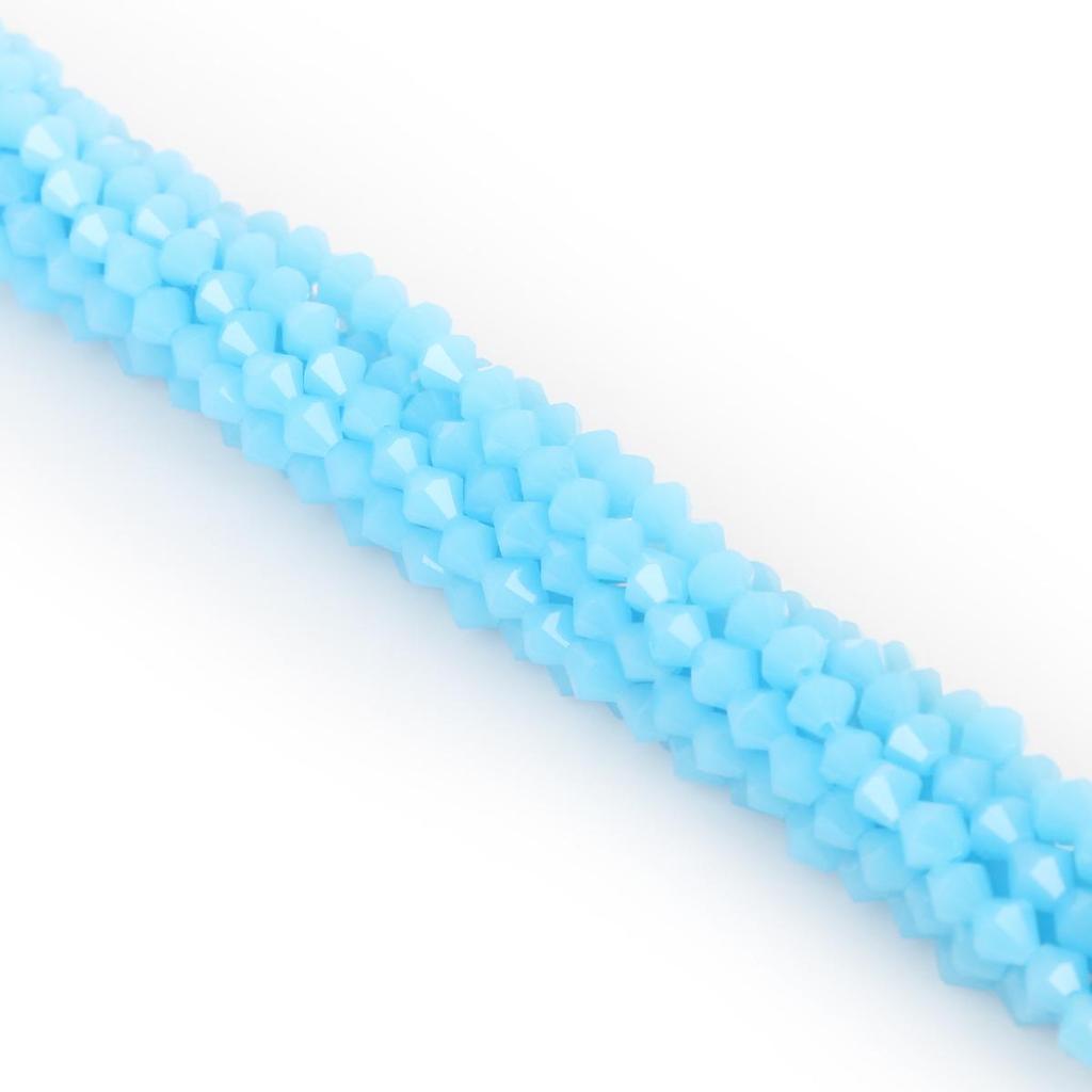 4mm Rhombus Glass Crystal Beads for DIY Jewelry Making