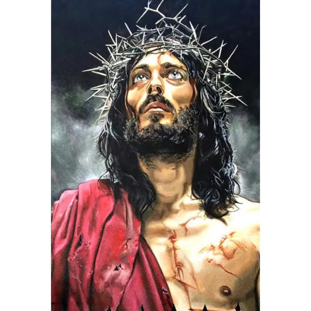 Klassische christliche Wandkunst Bibel Jesus Löwe und Krieger Öl auf Leinwand Poster und Drucke Wohnzimmer Dekoration Geschenke