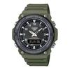 [Casio] CASIO Standard Tough Solar Ana-Digi Quartz Watch AQ-S820W-3BV Men's Military Green Black Inverted LCD Overseas Model [Parallel Import]