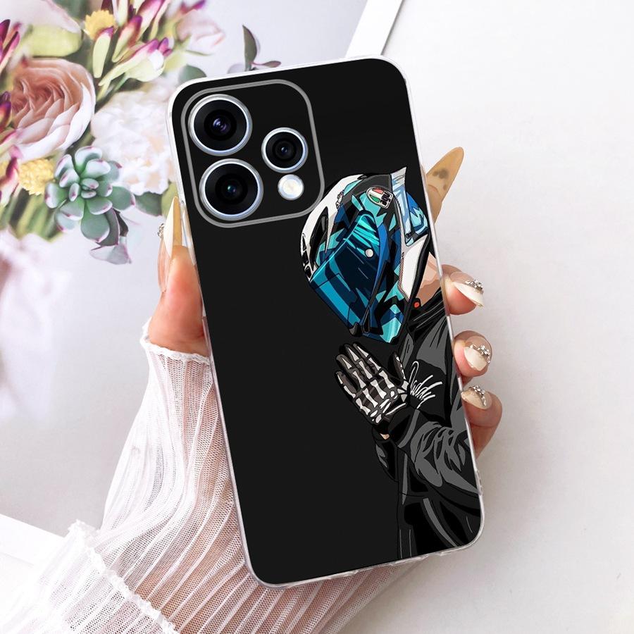 Case For OPPO Reno15 15F Protective Case For OPPO Reno15 F CPH2801 Reno 15  5G Capa Flower Soft Silicon TPU Phone Cover