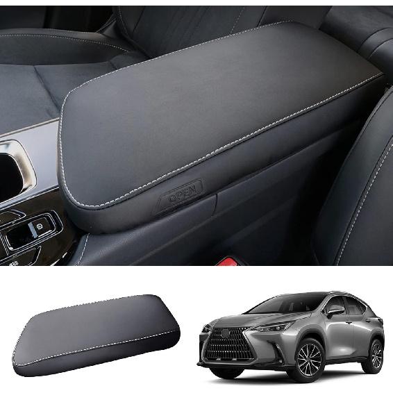 

for 2022 2023 2024 2025 2026 Lexus NX Center Console Cover, for NX250/NX350/NX350h/NX450h+ Console Armrest Cover,Waterproof&Comfy Leather Armrest
