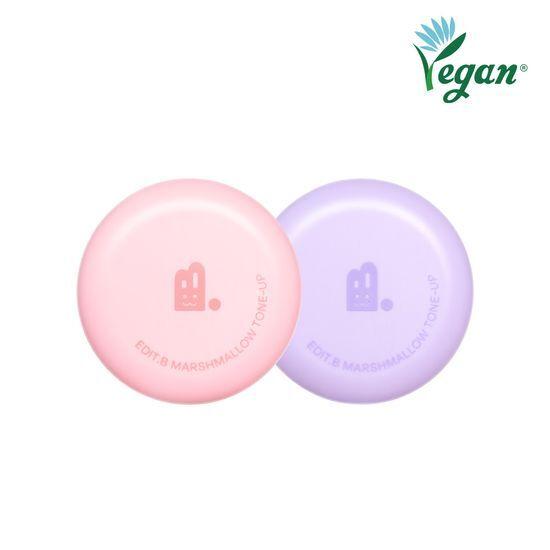 EDIT.B Marshmallow Tone-Up Cushion (+Pouch Included 2 Colors)