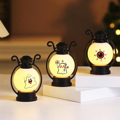 Luminous Pumpkin Lantern for Halloween - Handheld Ghost Festival Decor & Children's Gift