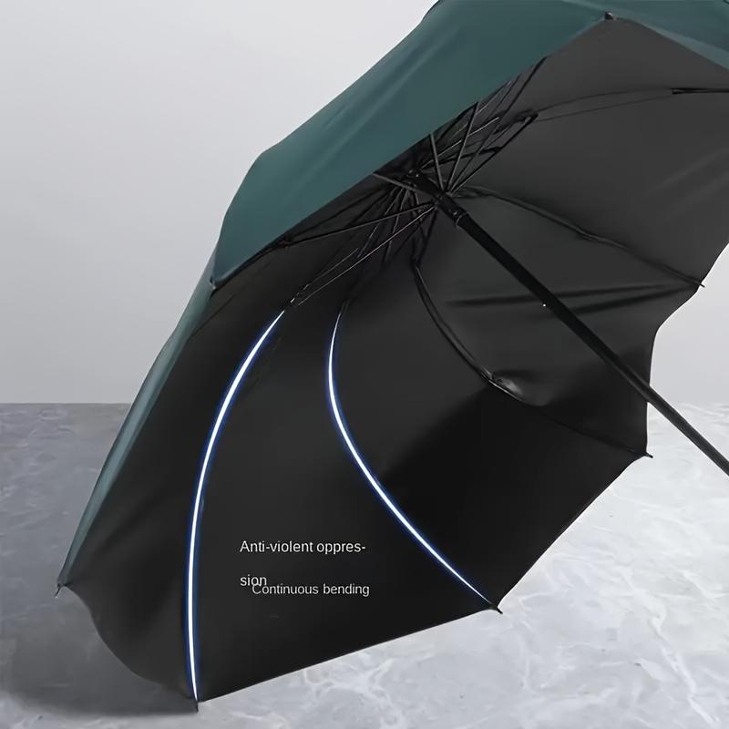 130cm/51.18 Inch High-quality Ten-bone Umbrella, Reinforced Umbrella Frame, Strong Waterproof Windproof, Manual Large Umbrella